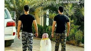 Bahagianya para anak-anak. Foto: Internet