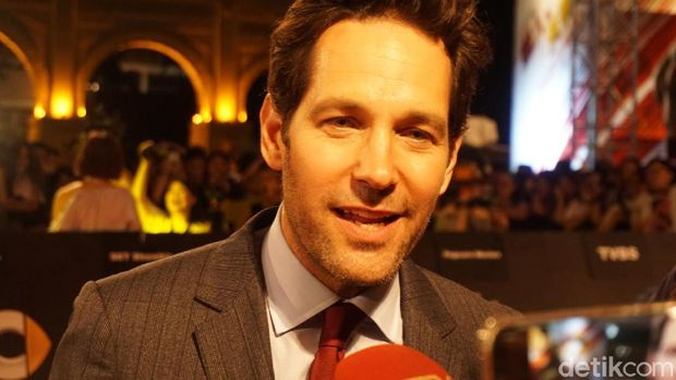 Paul Rudd dan Evangeline Juga Kompak di Luar 'Ant-Man and The Wasp'