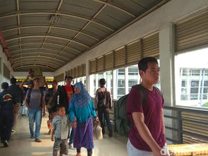 Tahun ini, Pemudik di Terminal Purabaya Alami Peningkatan