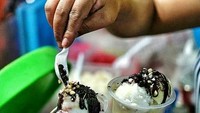 Pokoknya seger! Es puter dengan sensasi rasa manis dan gurih ini bisa jadi sajian buka puasa hari ini. Foto: Instagram @jogjabikinlaper