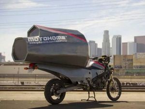Cocok Buat Mudik, Motor Ini Ada Tempat Tidurnya
