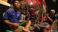 Seluruh warga tumpah ruah dalam takbiran tersebut.