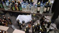 Malam Takbiran, Polisi Gerebek Gudang Miras Oplosan di Garut