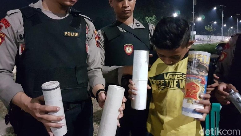 Bawa Petasan Besar, Gerombolan ABG di Kudus Diciduk Polisi