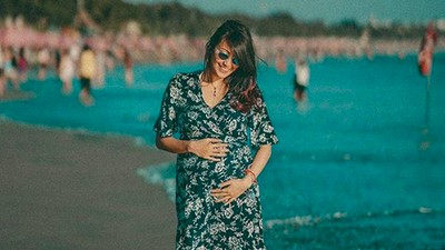 Hamil Trimester 3, Sharena Delon Makin Cantik dan Glowing