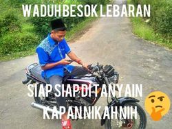 Meme Lebaran Ini Tak Lekang Oleh Waktu