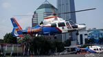 Kapolri Pantau Arus Mudik Lewat Heli