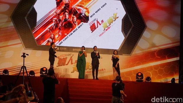Serunya Malam Red Carpet 'Ant-Man and The Wasp' di Taipei