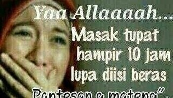 Lupa isi beras gagal makan ketupat. Foto: Istimewa