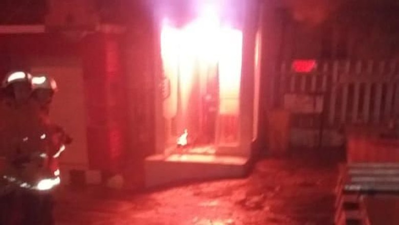 Diduga Korsleting, ATM di Areal SPBU Ini Terbakar Diduga Korsleting, ATM di Areal SPBU Ini Terbakar