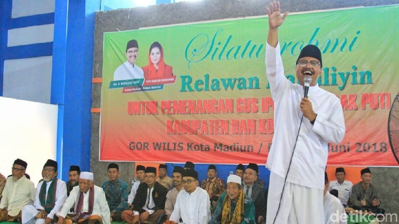 Ribuan Kader NU Madiun Siap Menangkan Gus Ipul Ribuan Kader NU Madiun Siap Menangkan Gus Ipul