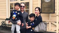 Tidak hanya dengan kedua anaknya, Bunga Zainal juga mengajak sang suami menghabiskan waktu liburan di Yogyakarta. Foto: (instagram Bunga Zainal)