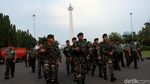 Apel Pengamanan Malam Takbiran di Monas