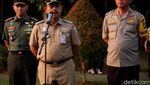 Apel Pengamanan Malam Takbiran di Monas