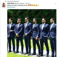 Pengguna Twitter lainnya dengan nama akun Lady Nisha mengatakan kalau penampilan para pemain bola Iran ini ‘eye candies’ alias menyegarkan mata. (Foto: Twitter)