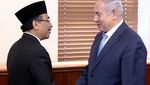 Momen Pertemuan Yahya Cholil Staquf dan PM Israel