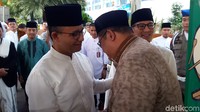 Tampak Anies berbincang dengan Bestari (Foto: Marlinda Octavia Erwanti/detikcom)
