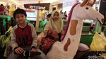 Lebaran Hari Pertama, Mal Ramai Pengunjung