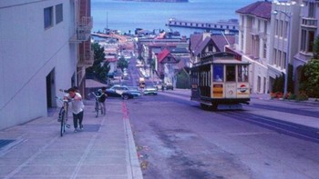 Suasana kota San Francisco pada tahun 1963. Foto: Instagram