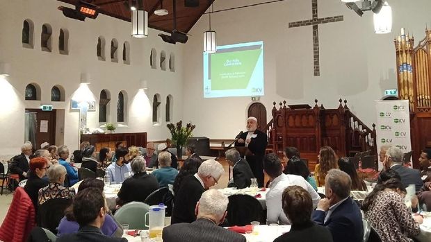 Komunitas Kristen mengundang umat Muslim berbuka di gereja 