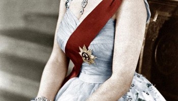 Foto berwarna Ratu Elizabeth II pada tahun 1952 ketika ia naik takhta. (Foto: Instagram)
