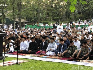 Khatib di Salat Id Jokowi Bicara Alquran sebagai Pegangan Hidup