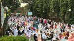 Foto: Suasana Salat Idul Fitri 1439 H di Masjid Sunda Kelapa