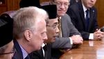Momen Pertemuan Yahya Cholil Staquf dan PM Israel