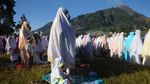 Potret Salat Id di Penjuru Nusantara: Lereng Merapi Hingga Maninjau