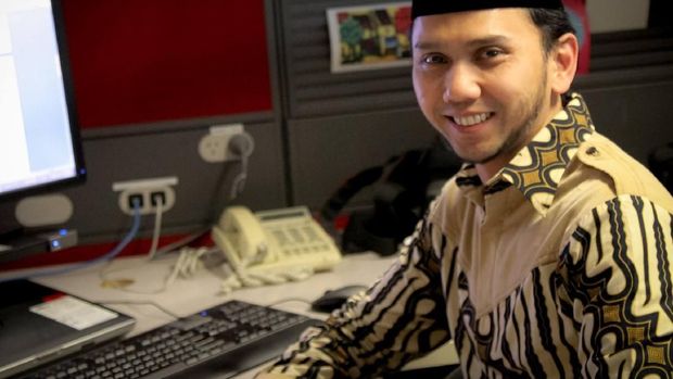 Erwin Renaldi yang merayakan Idul Fitri di Melbourne