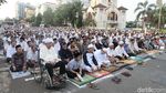 Melihat Suasana Salat Id 1439 H di Kawasan Jatinegara