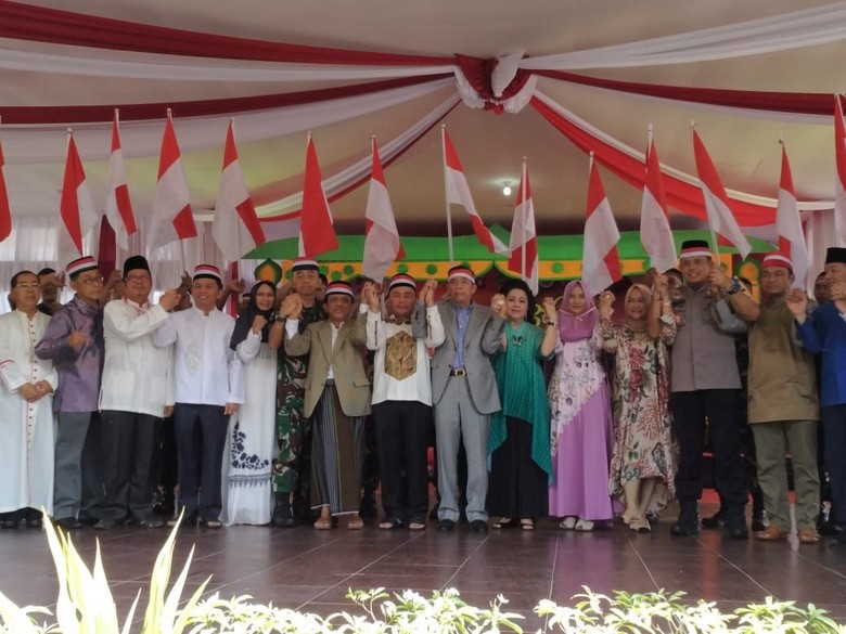 Halalbihalal Kebangsaan di Kalteng Digelar di Rumah Khas Dayak Halalbihalal Kebangsaan di Kalteng Digelar di Rumah Khas Dayak