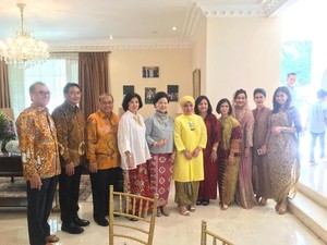 Mantan Petinggi OJK Kumpul di Acara Open House Bos LPS