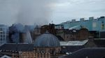 Foto: Kobaran Api yang Bakar Sekolah Seni Ternama di Glasgow