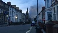 Belum diketahui jumlah kerugian akibat kejadian ini (Foto: Dok. Marcus Hughes/Wales Online)