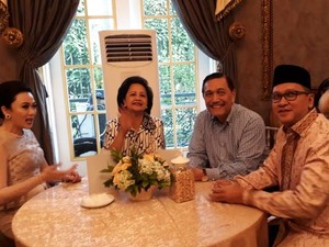 Sandiaga Uno hingga Luhut Hadiri Open House Ketua Kadin