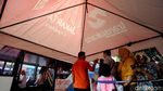 Antrean Bus Wisata Keliling Jakarta Mengular
