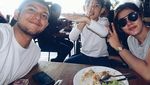 Begini Gaya Rifky Balweel Saat Kulineran hingga Lebaran