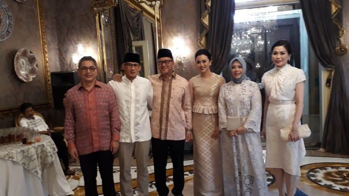 Sandiaga Uno hingga Luhut Hadiri Open House Ketua Kadin