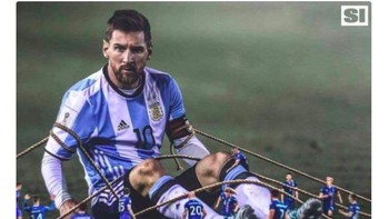 Islandia digambarkan mampu menjinakkan Messi. Foto: istimewa