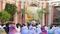 Masyarakat Indonesia yang hadir diajak tetap mengamalkan perilaku mulia, khususnya dalam kehidupan sosial sehari-hari, meski tidak lagi sedang menjalankan ibadah Ramadhan.   (Foto: Dok. KBRI Roma)