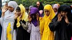 Foto: Khusyuknya Salat Id dari Mesir Hingga Somalia