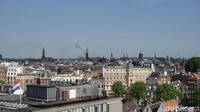 Beginilah lanskap Amsterdam dari ketinggian. Kece ya! (Afif Farhan/detikTravel)