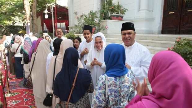 Antusiasme 3.000 WNI Rayakan Lebaran di KBRI Kairo