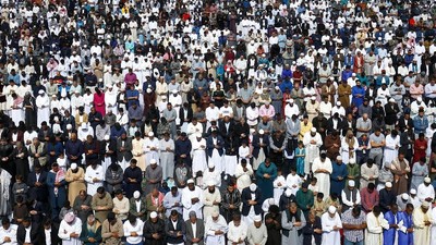 Potret Perayaan Idul Fitri di Inggris Hingga AS