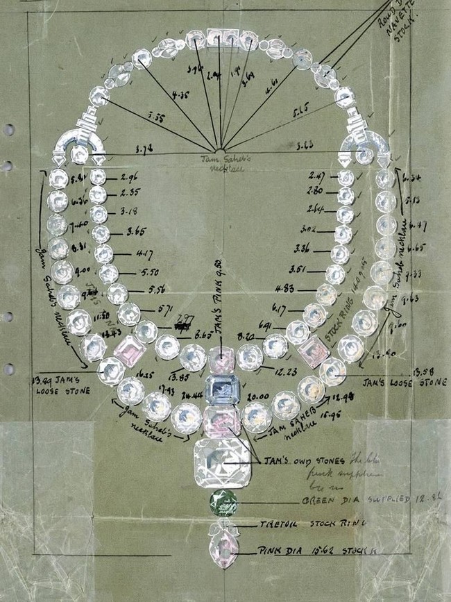 Apakah kalung ini dijual? Tentu tidak. Namun dikabarkan Forbes, harga kalung ini ditaksir tak terhingga karena diciptakan khusus untuk Oceans 8 sesuai dengan karakter khas Cartier. (Foto: Dok. Cartier)