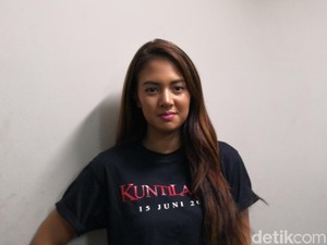 Cerita Aurelie Moeremans Akting Kesurupan di Kuntilanak