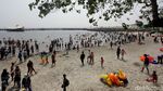 H+1 Lebaran, Pengunjung Banjiri Pantai Ancol