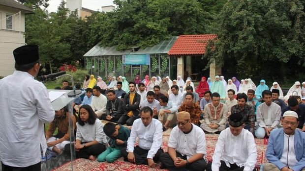 Ketika Ratusan WNI Rayakan Lebaran di Moskow Rusia