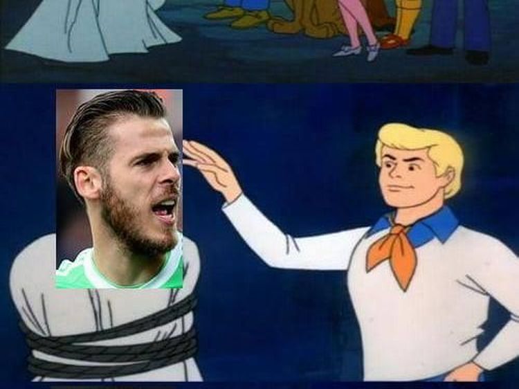 Meme-meme Kocak Serang De Gea yang Bikin Blunder